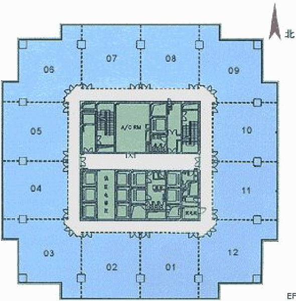 上海世貿商城場館圖