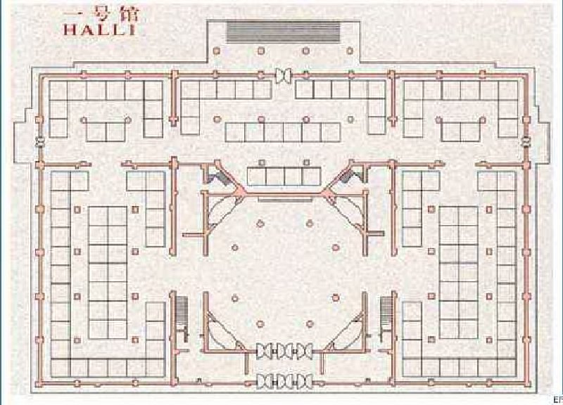 全國農(nóng)業(yè)展覽館場館圖