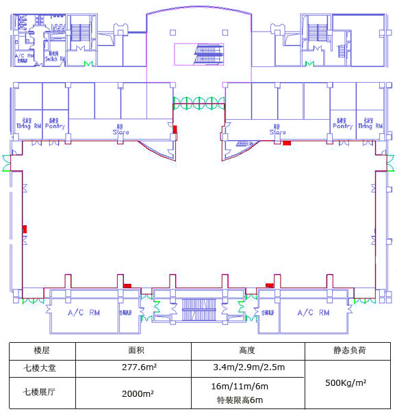 上海世貿商城場館圖